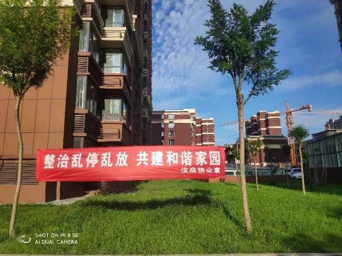 汶上街道強力開展物業服務領域車輛亂停亂放